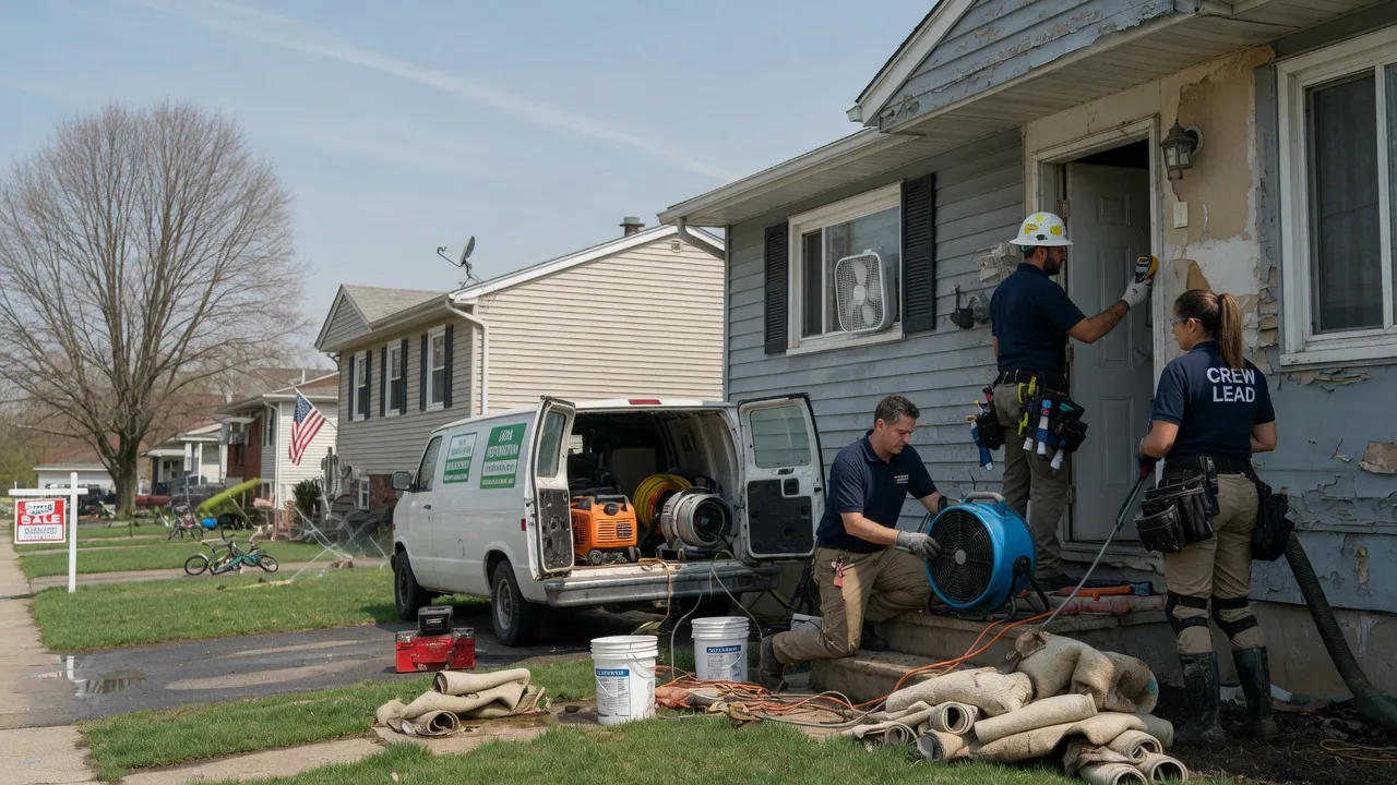 Flood Cleanup in Weldon, NC near me
