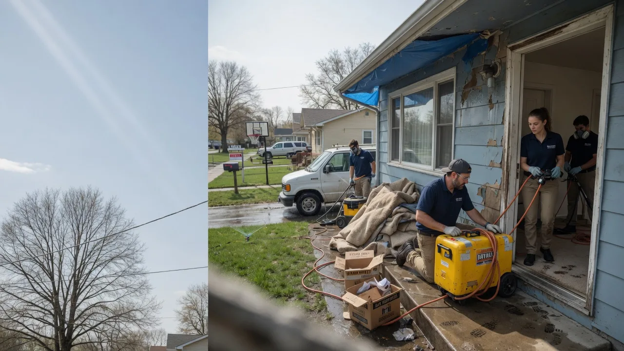 Basement Flood Cleanup in Weldon, NC near me